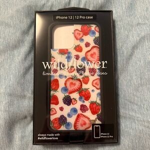 iPhone 12/iPhone 12 Pro Wildflower Cases, ‘Fruit Tart’
